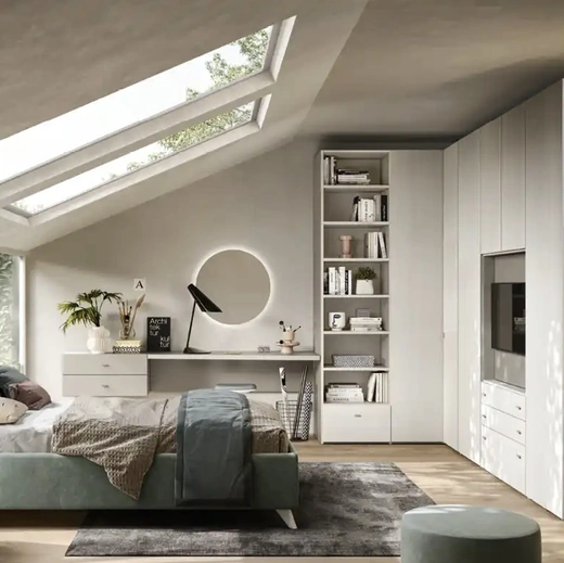 Cameretta componibile Y101 di Moretti Compact Camerette