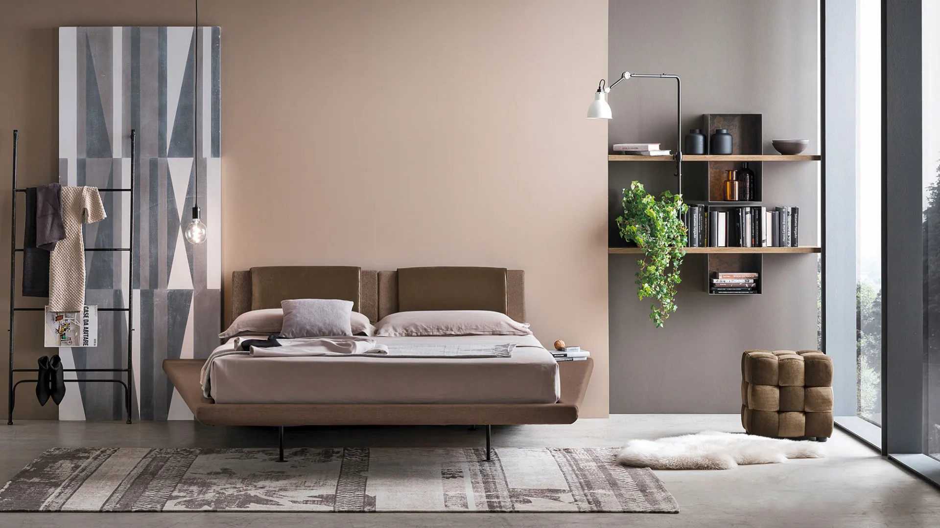 Letto matrimoniale, il comfort abbraccia il design