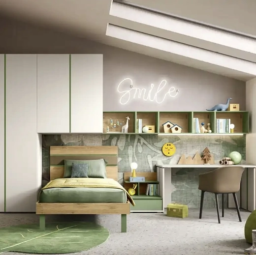 Cameretta a ponte K104 di Moretti Compact Camerette