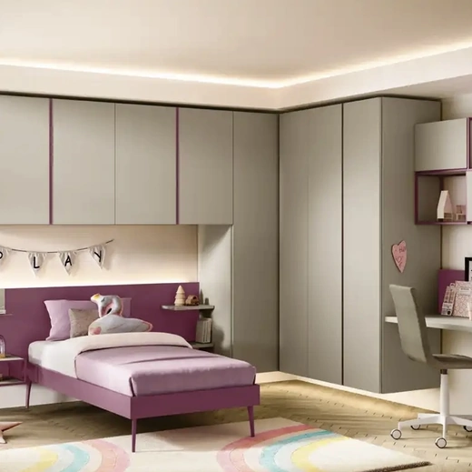 Cameretta a ponte K116 di Moretti Compact Camerette