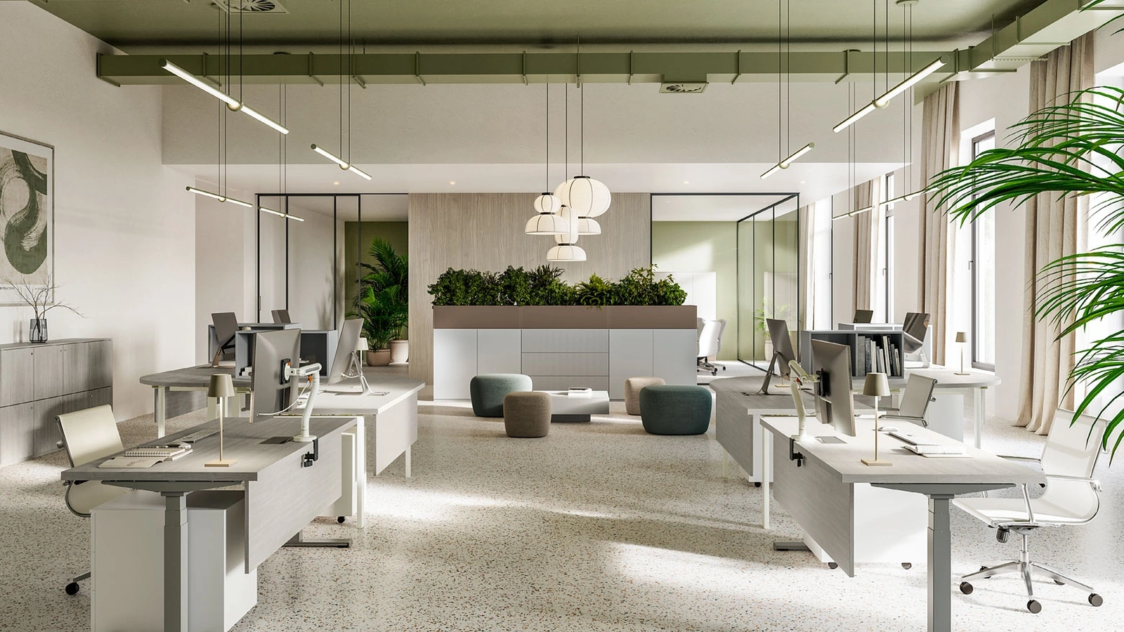 Scrivania Operativa OF114 di Giessegi